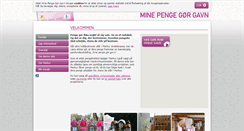 Desktop Screenshot of minepengegoergavn.dk